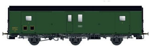LS Models MW103 Packwagen Dqd2m SNCF, Ep.IIIc-IIId, Schlußlicht